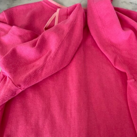 TALBOTS Charming Cardigan Bi Color Pink 3/4 Sleeve Sweater - Picture 13 of 16